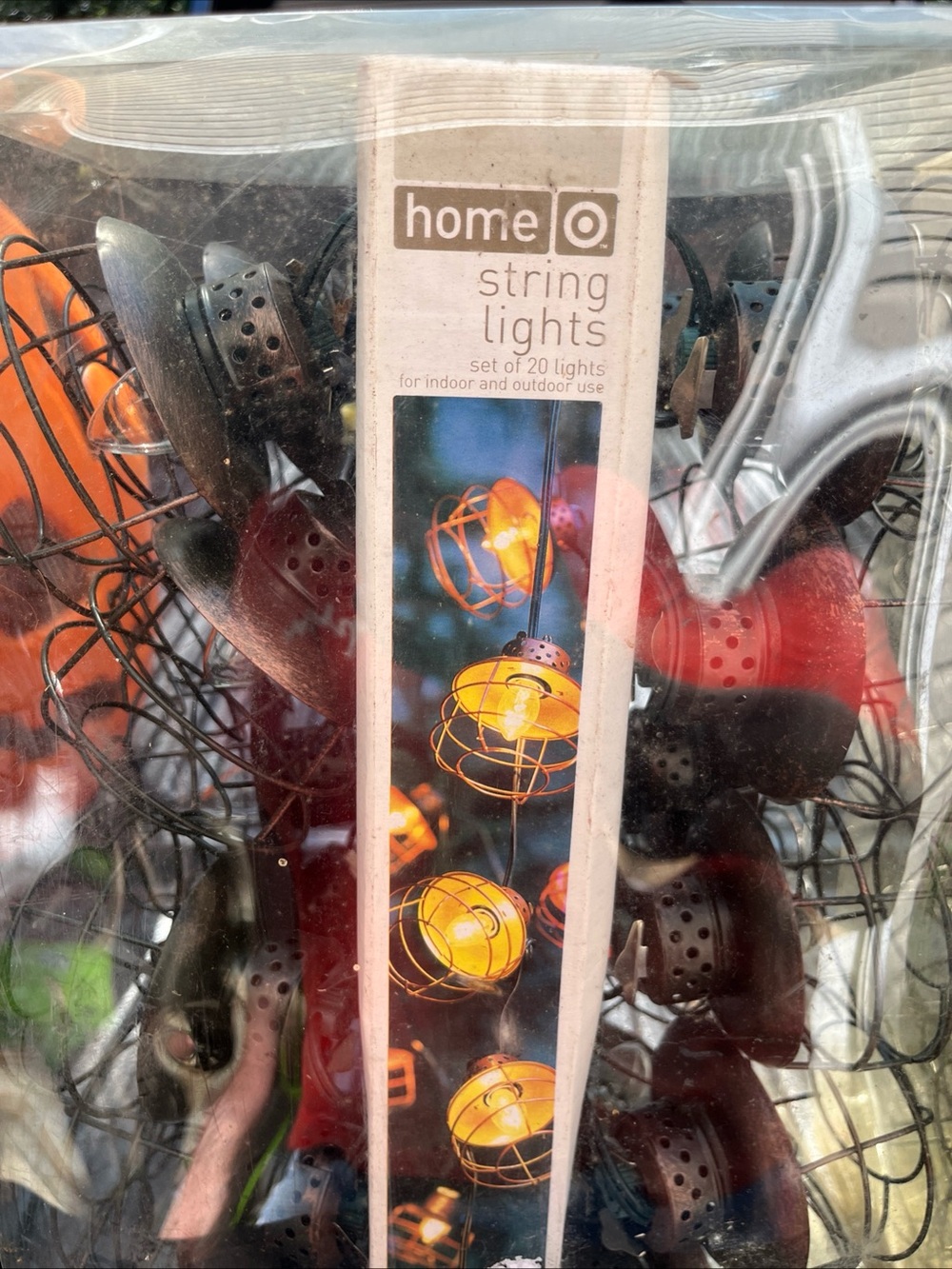 Home Lantern Black String Lights - Set of 20 pack of 3